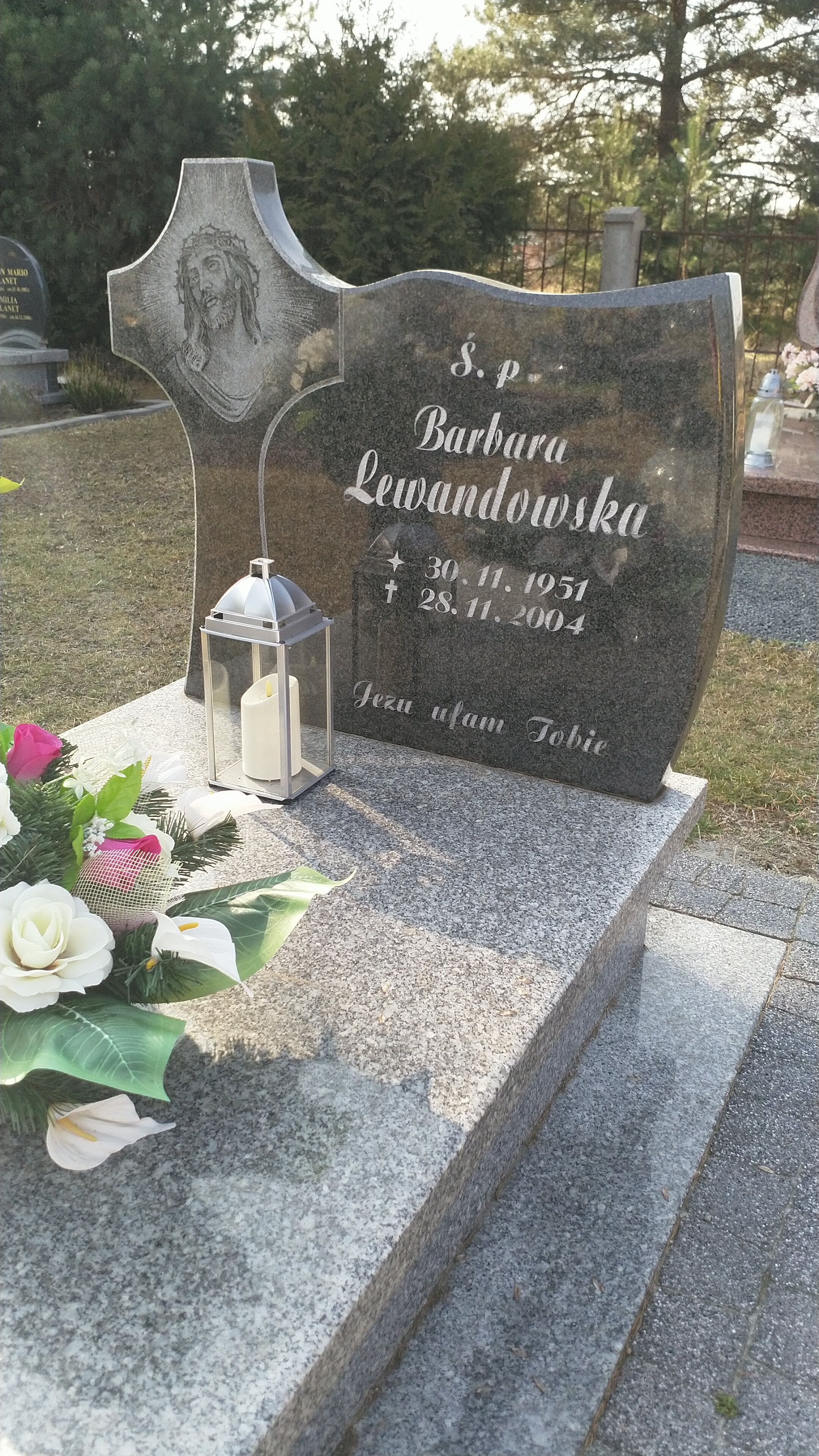 Grób Tadeusz Lewandowski