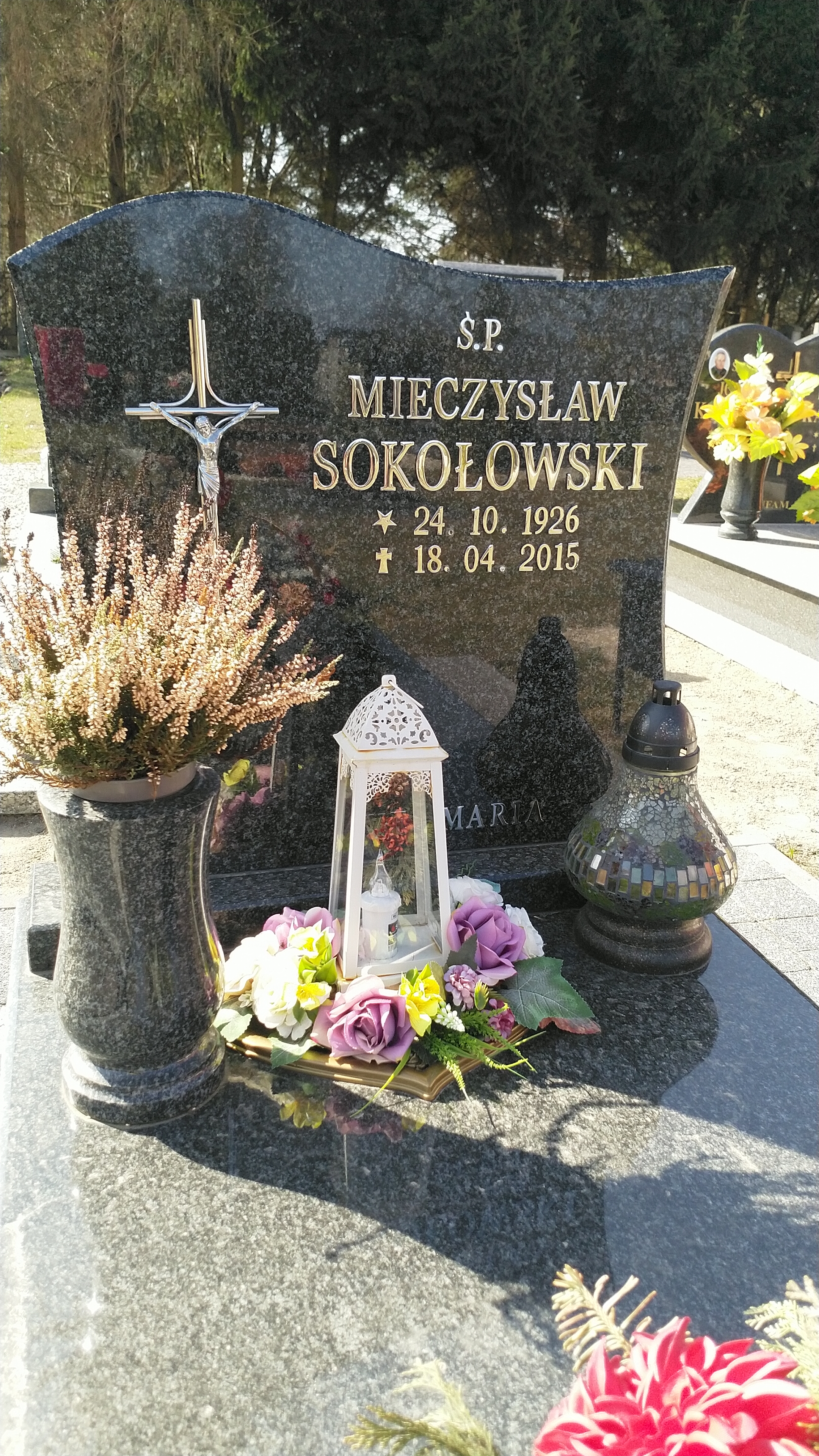 Mieczysław Sokołowski 1926 Osiecznica - Grobonet - Wyszukiwarka osób pochowanych