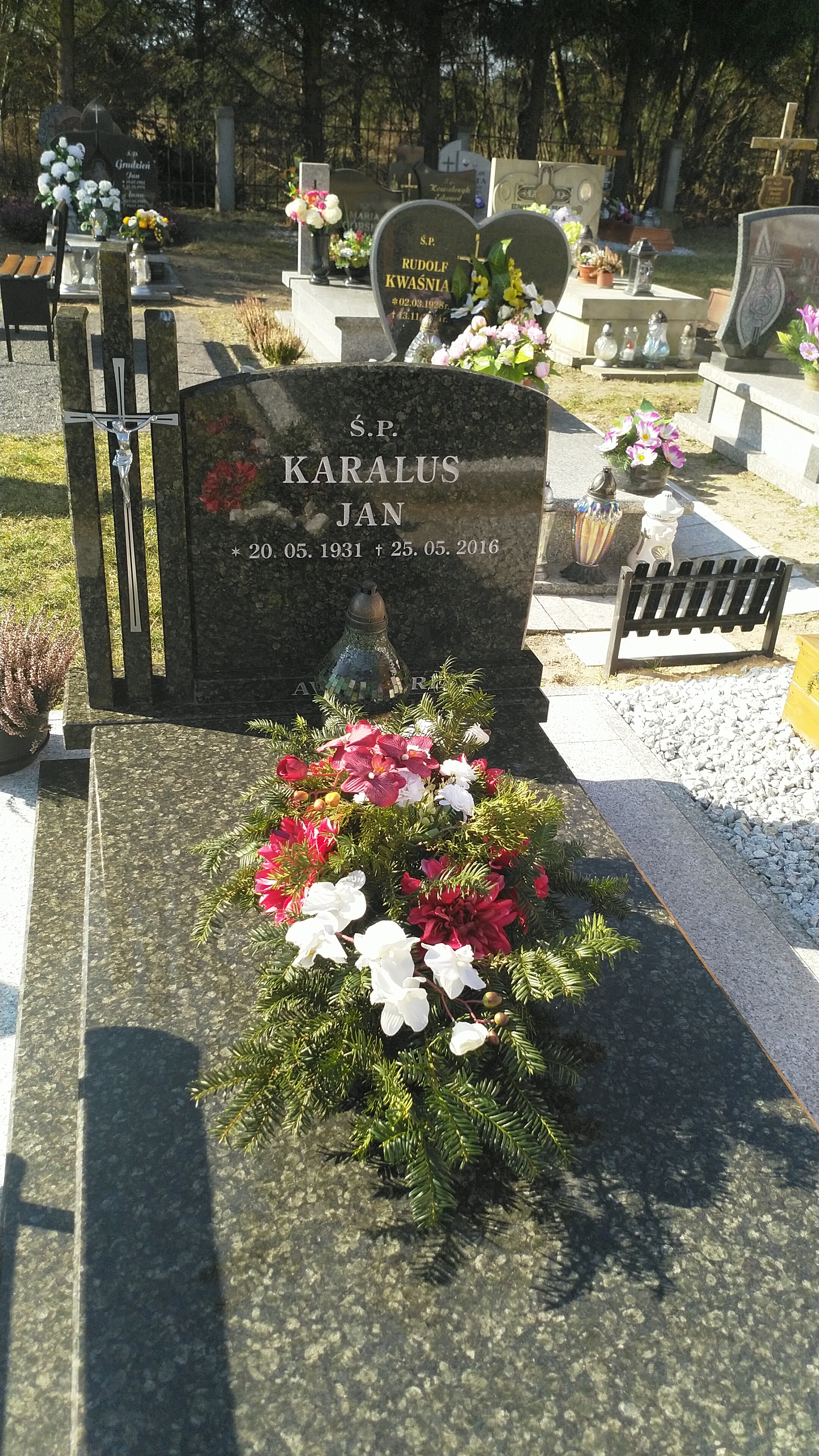 Jan Karalus 1931 Osiecznica - Grobonet - Wyszukiwarka osób pochowanych