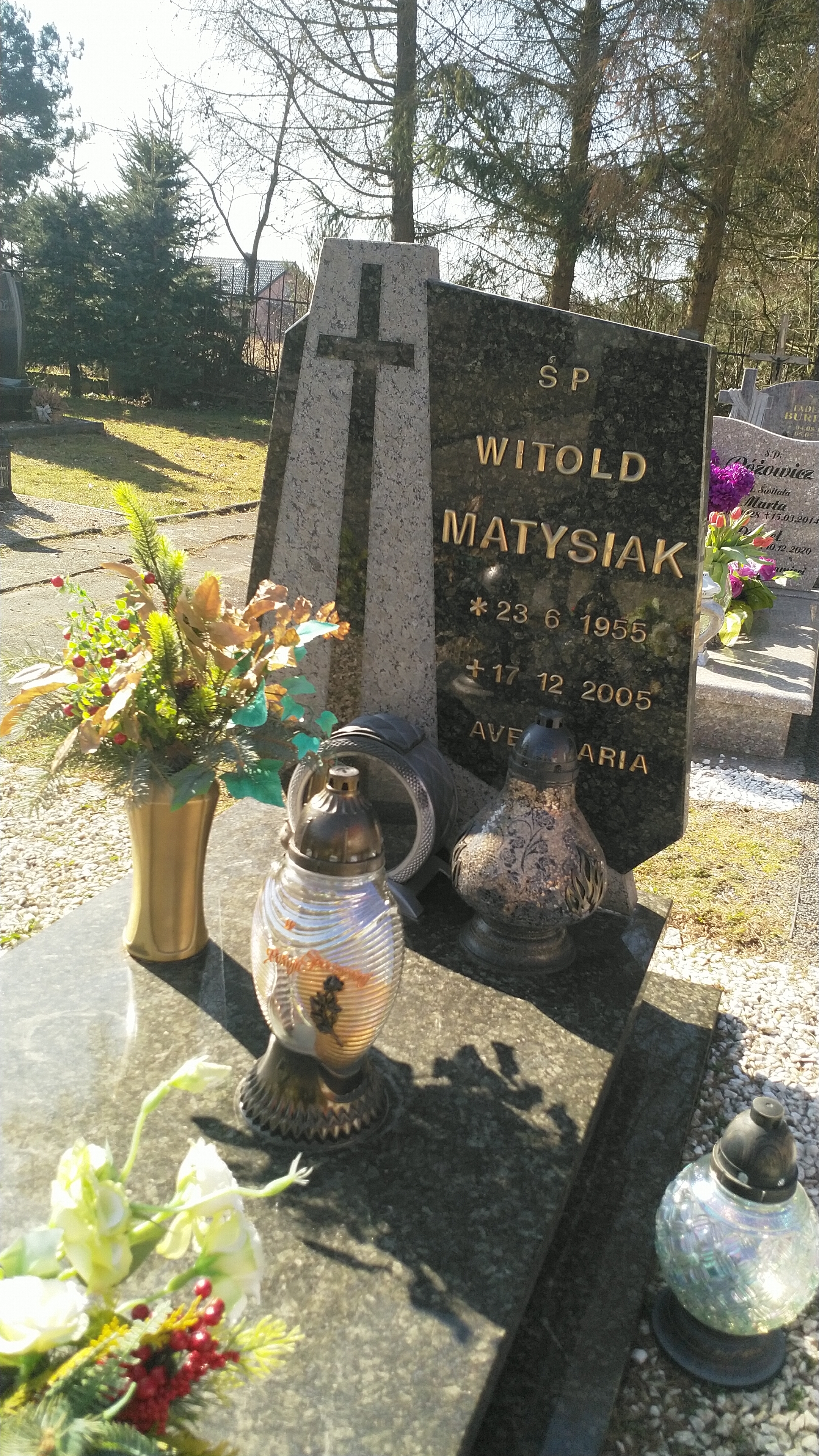 Witold Matysiak 1955 Osiecznica - Grobonet - Wyszukiwarka osób pochowanych