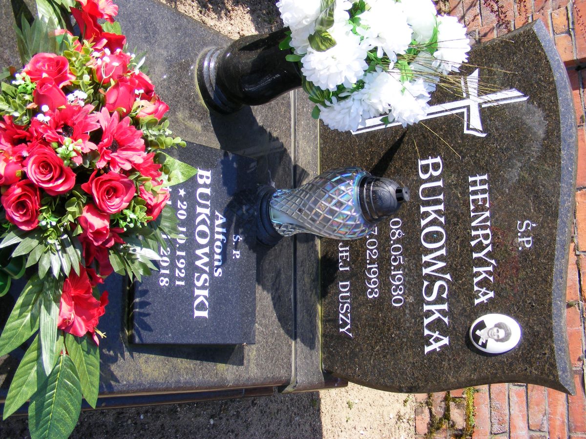 Grób Alfons Bukowski