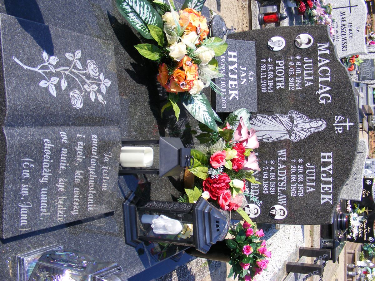 Jan Hyjek 1953 Osiecznica - Grobonet - Wyszukiwarka osób pochowanych