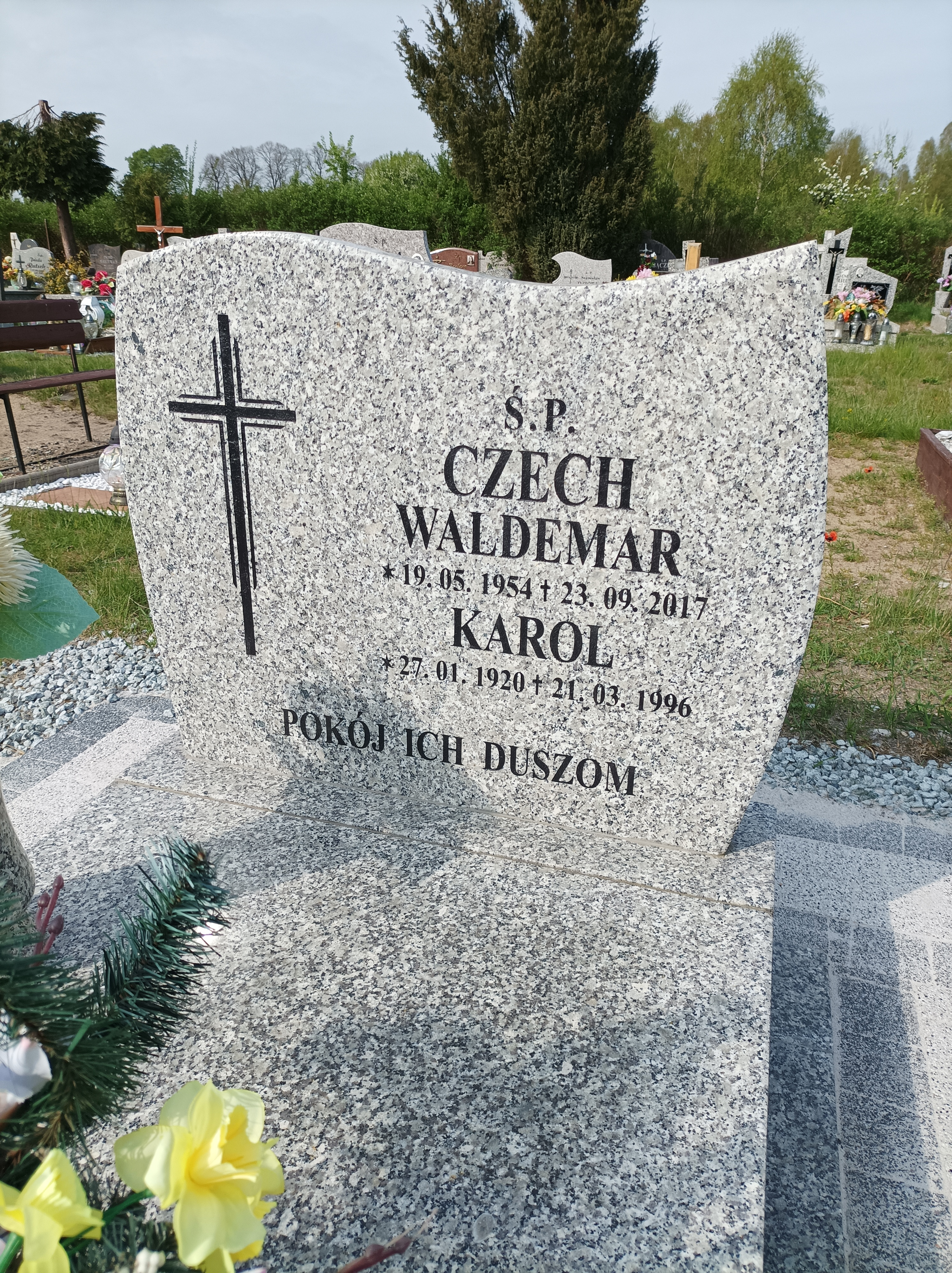 Grób Karol Czech