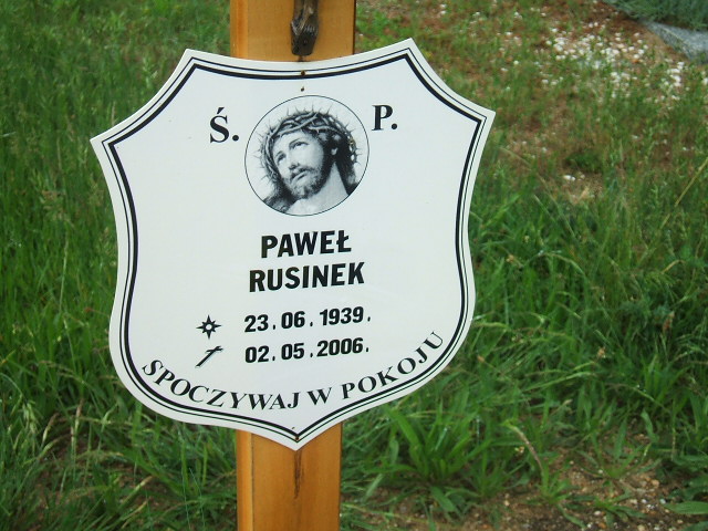 Paweł Rusinek 1939 Osiecznica - Grobonet - Wyszukiwarka osób pochowanych