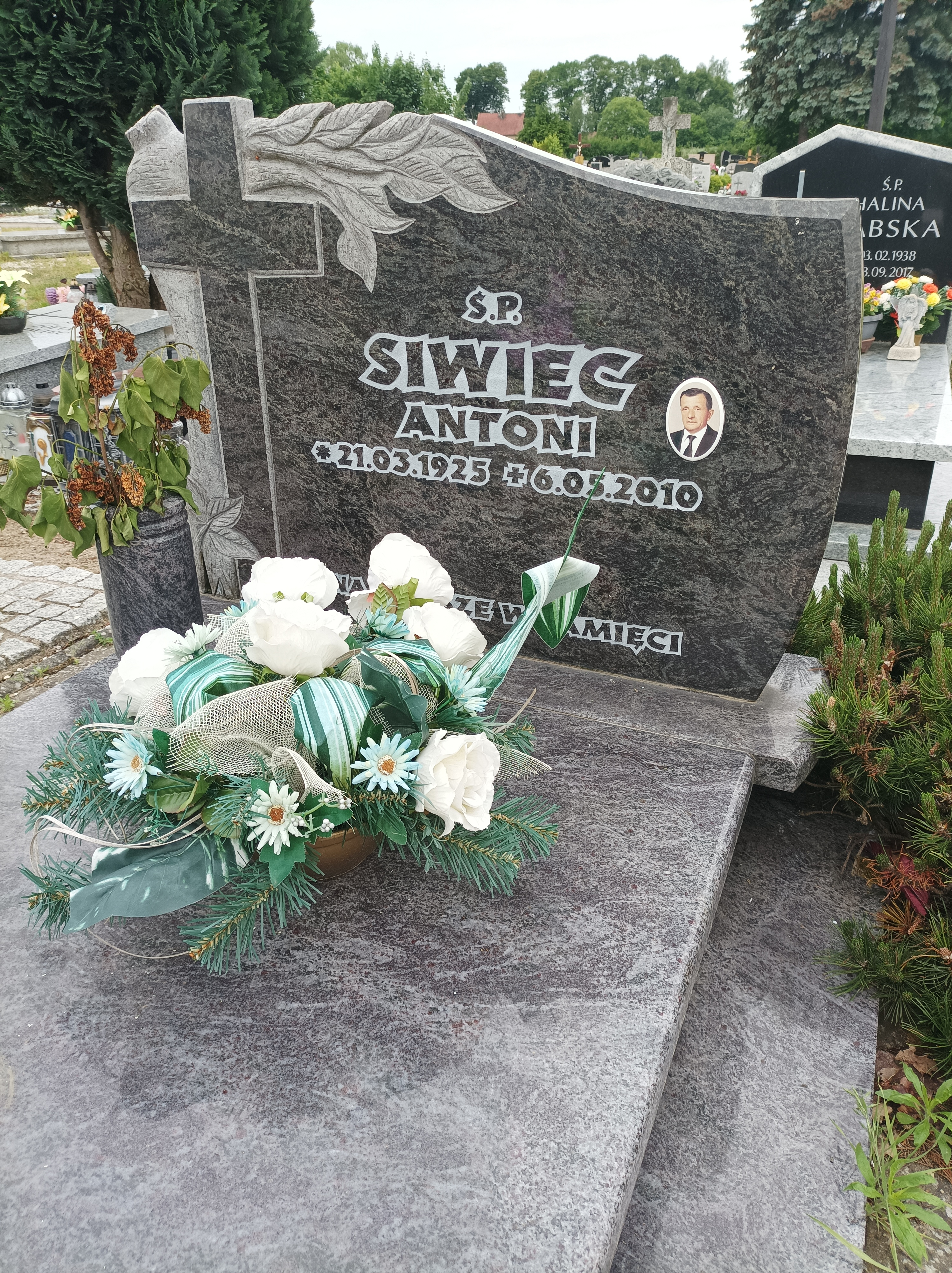 Grób Antoni Siwiec