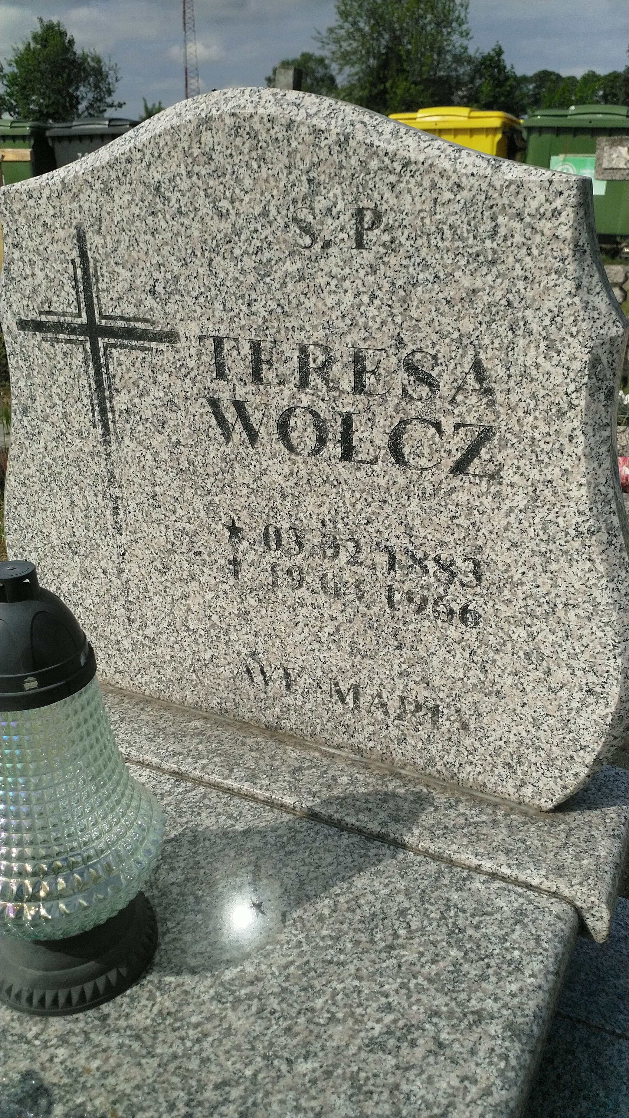 Teresa Wołcz 1883 Osiecznica - Grobonet - Wyszukiwarka osób pochowanych