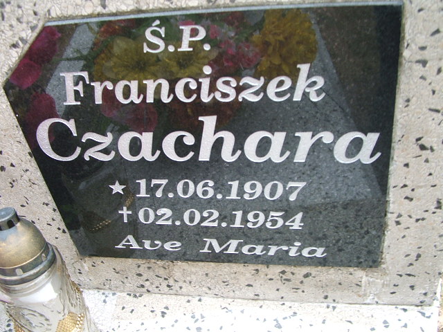 Grób Aniela Czachara