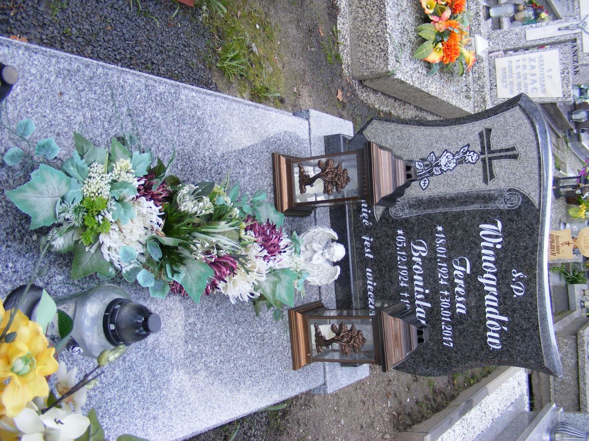 Grób Bronisław Winogradow