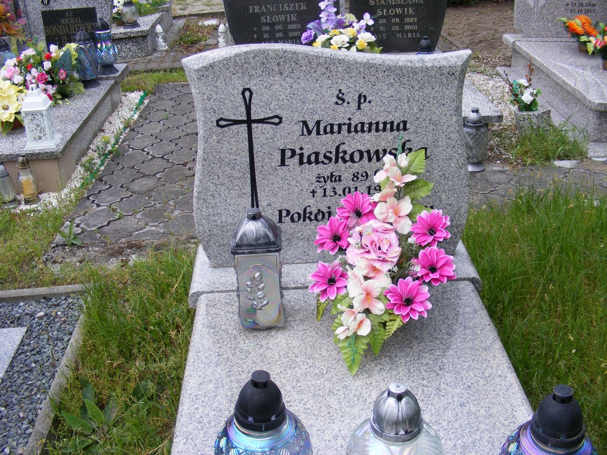 Marianna Piaskowska Osiecznica - Grobonet - Wyszukiwarka osób pochowanych