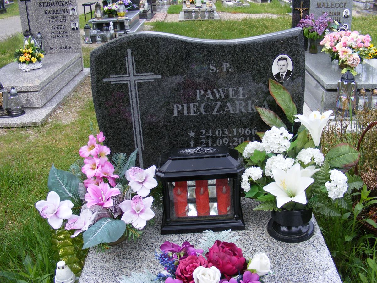 Grób Paweł Pieczarka